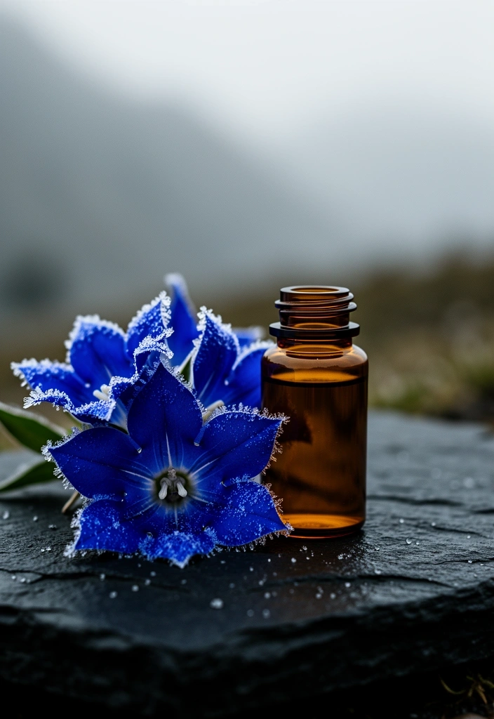 Alpine petal texture