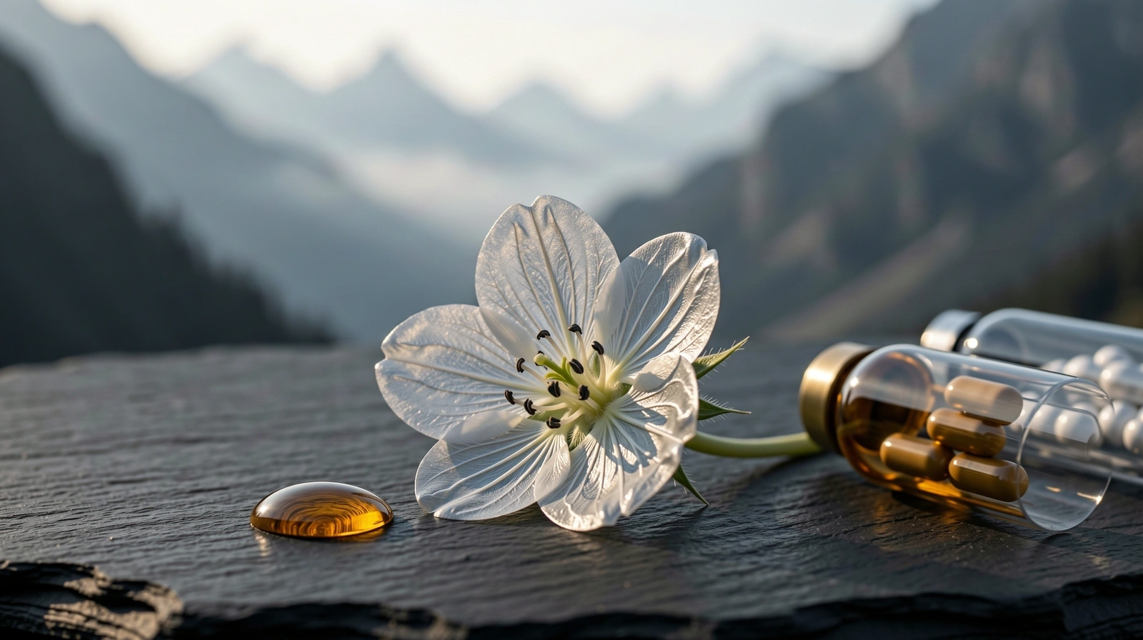 Pristine Slovenian mountain flora signifying data purity